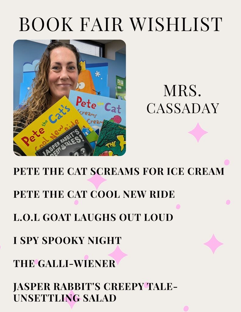 Cassasday Wishlist