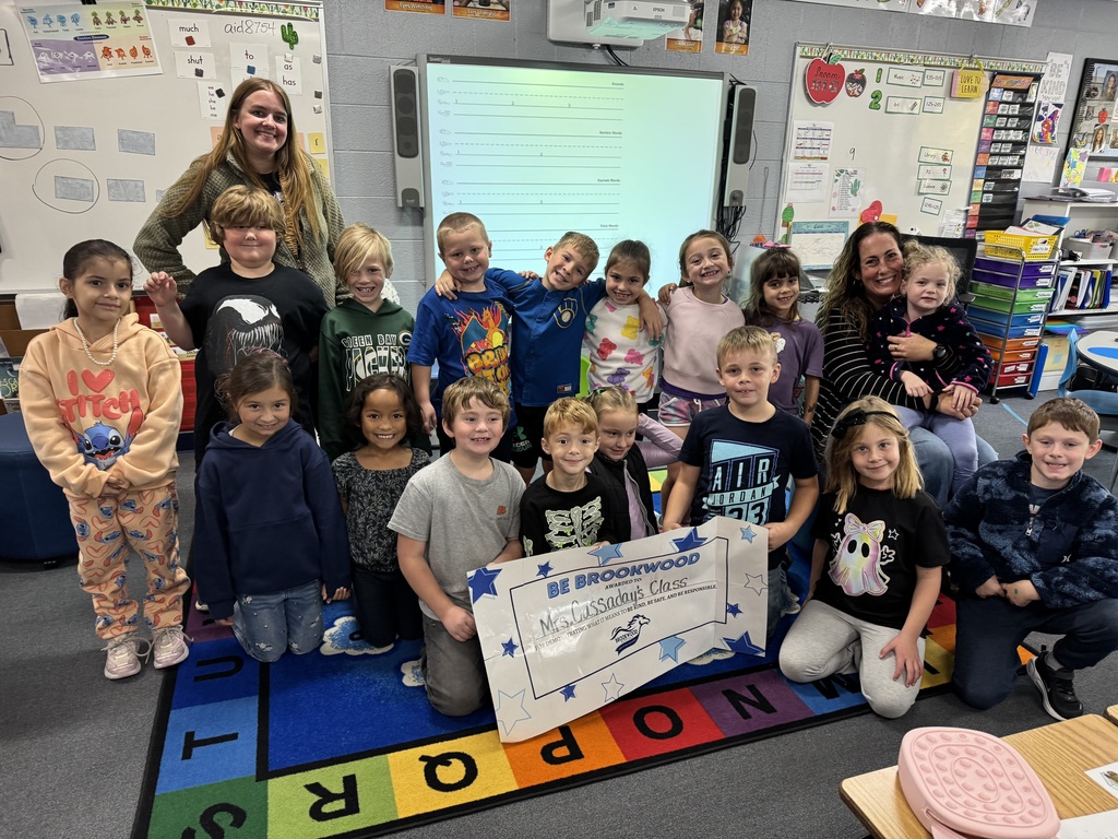 Mrs. Cassaday's Class for Be Brookwood Classroom Winner!