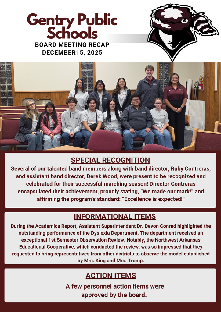 Board Recap 12/15/25