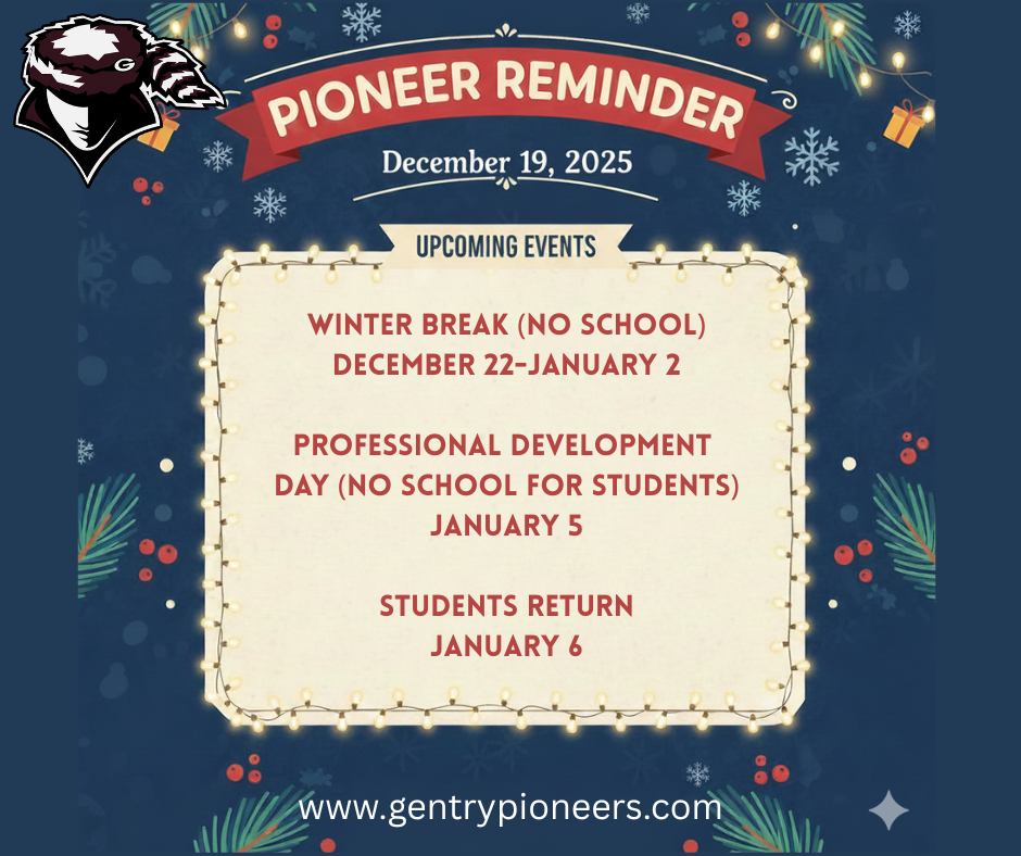 Pioneer Remi nder 12/19/25