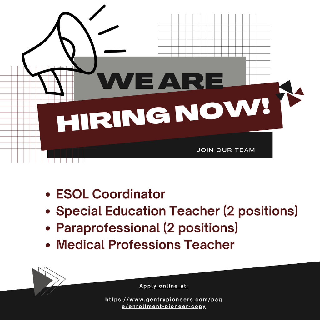 Hiring Flyer 4/29/26