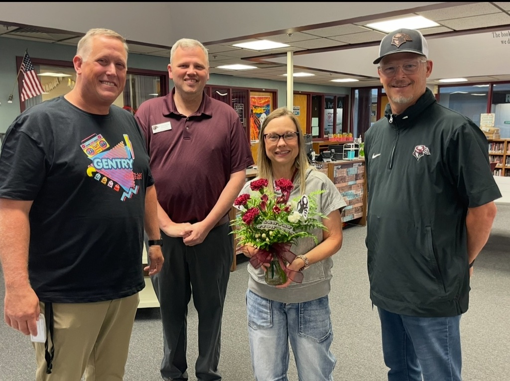 District Classified Employee of the Year, Angie Newsom