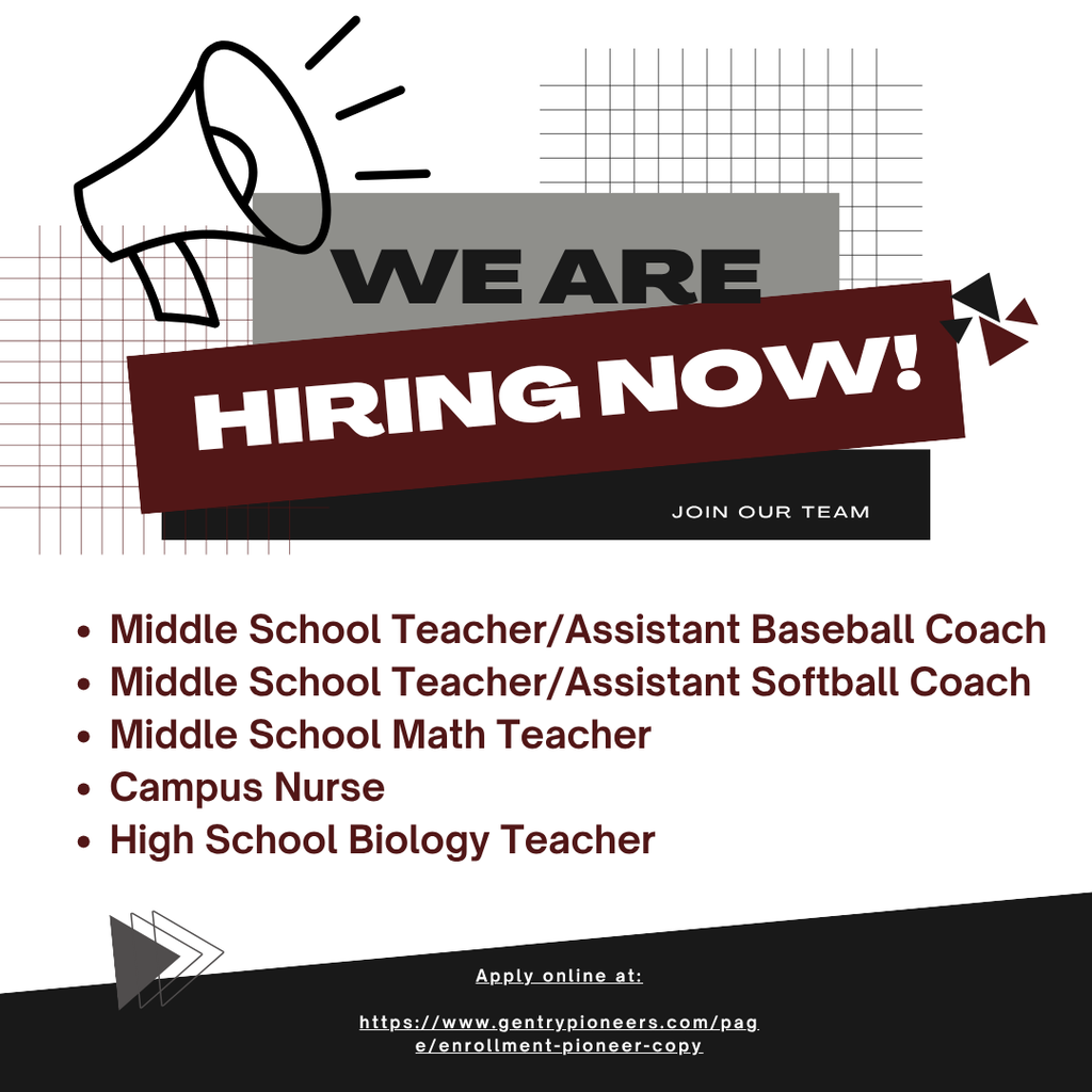 Hiring Flyer 6/24/26