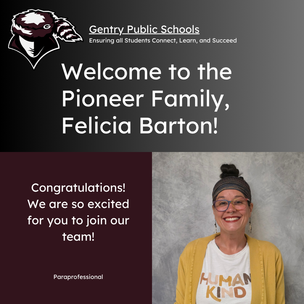 New Hire Felicia Barton