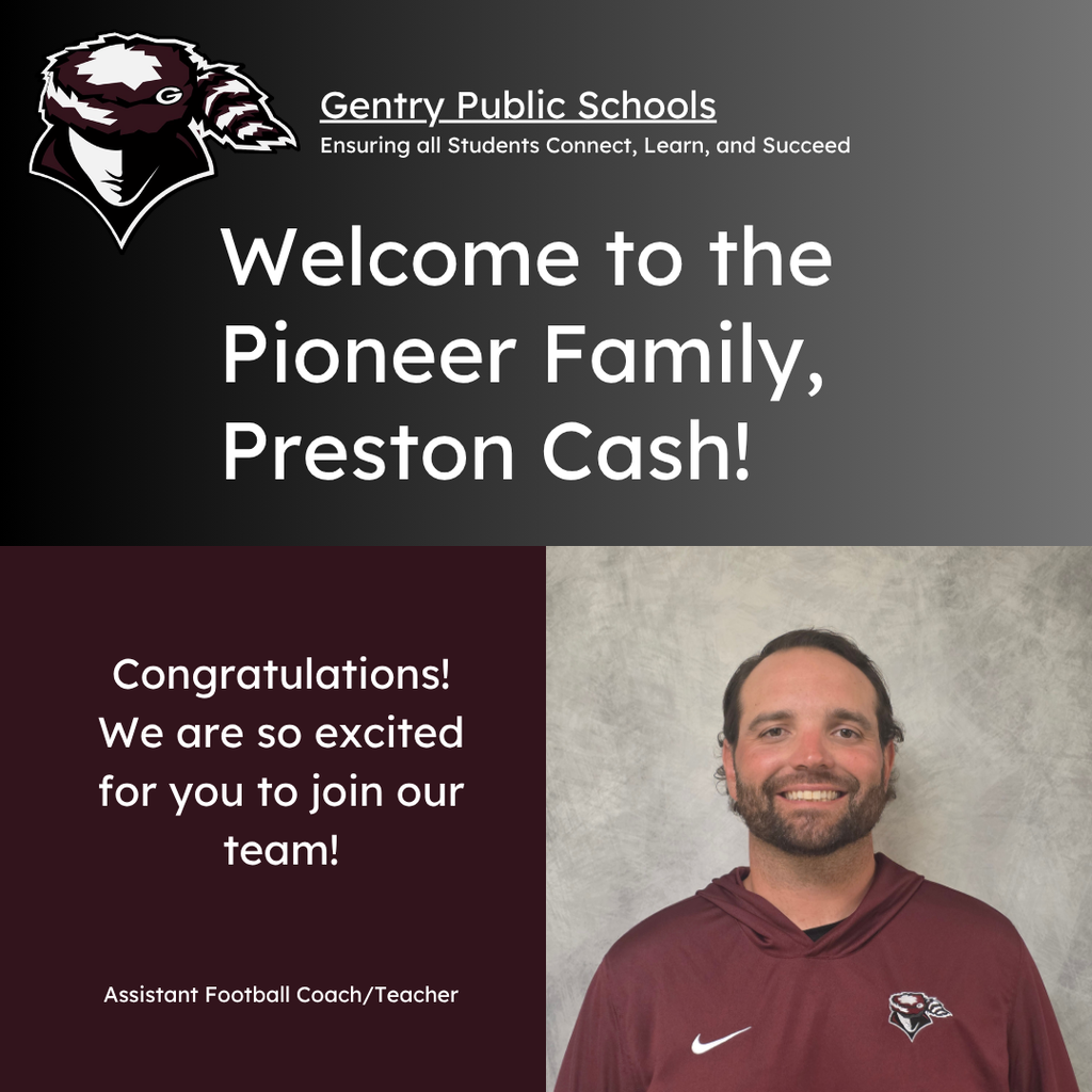 New Hire Preston Cash