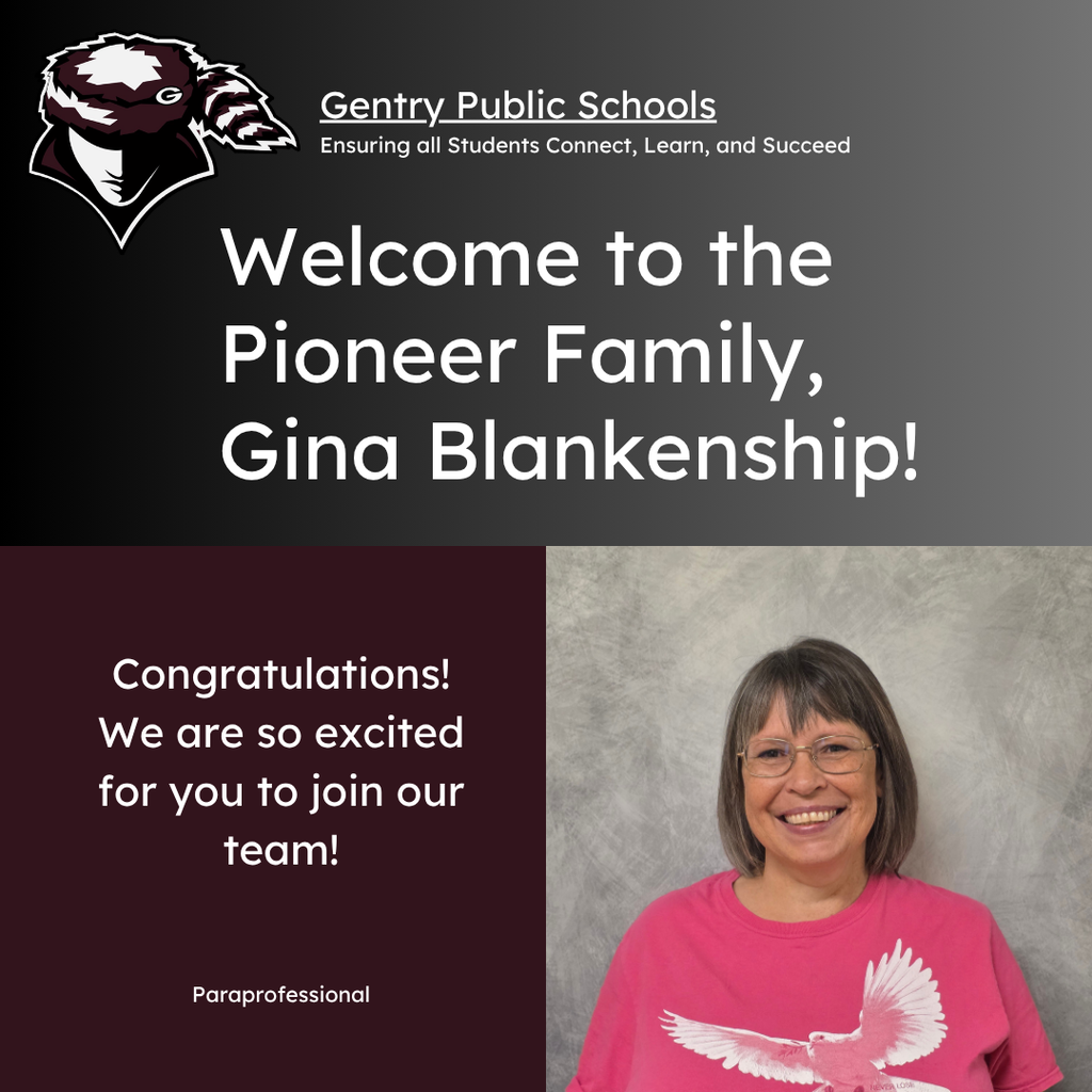 New Hire Gina Blankenship