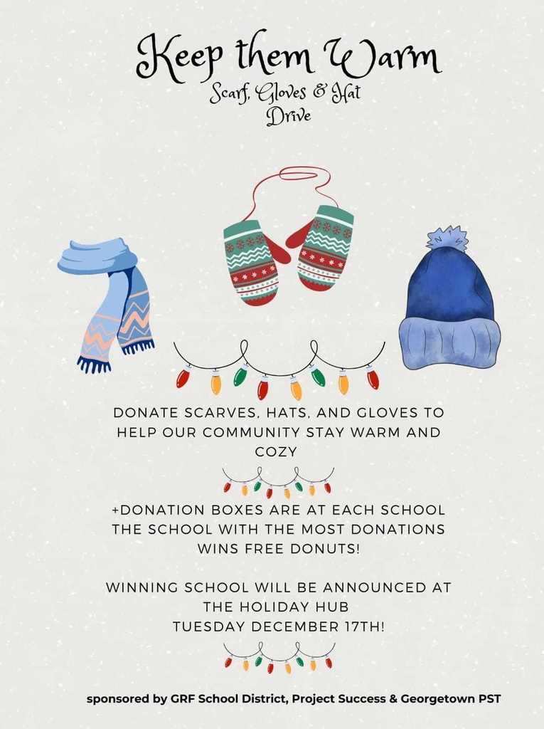 Scarf, Gloves & Hat Drive