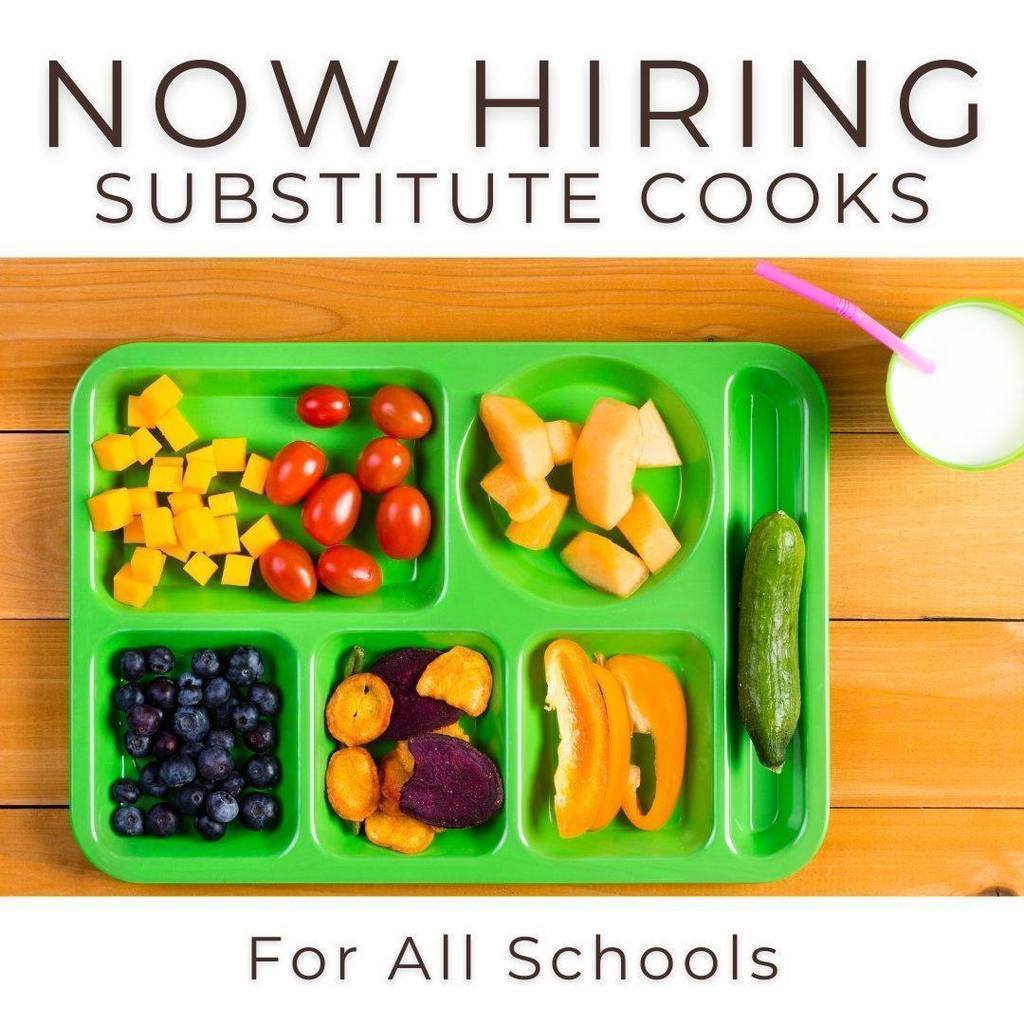 Hiring Subsititute Cooks