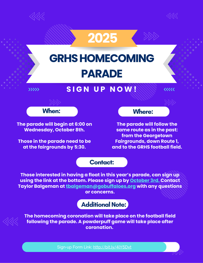 GRHS Homecoming Parade 2025
