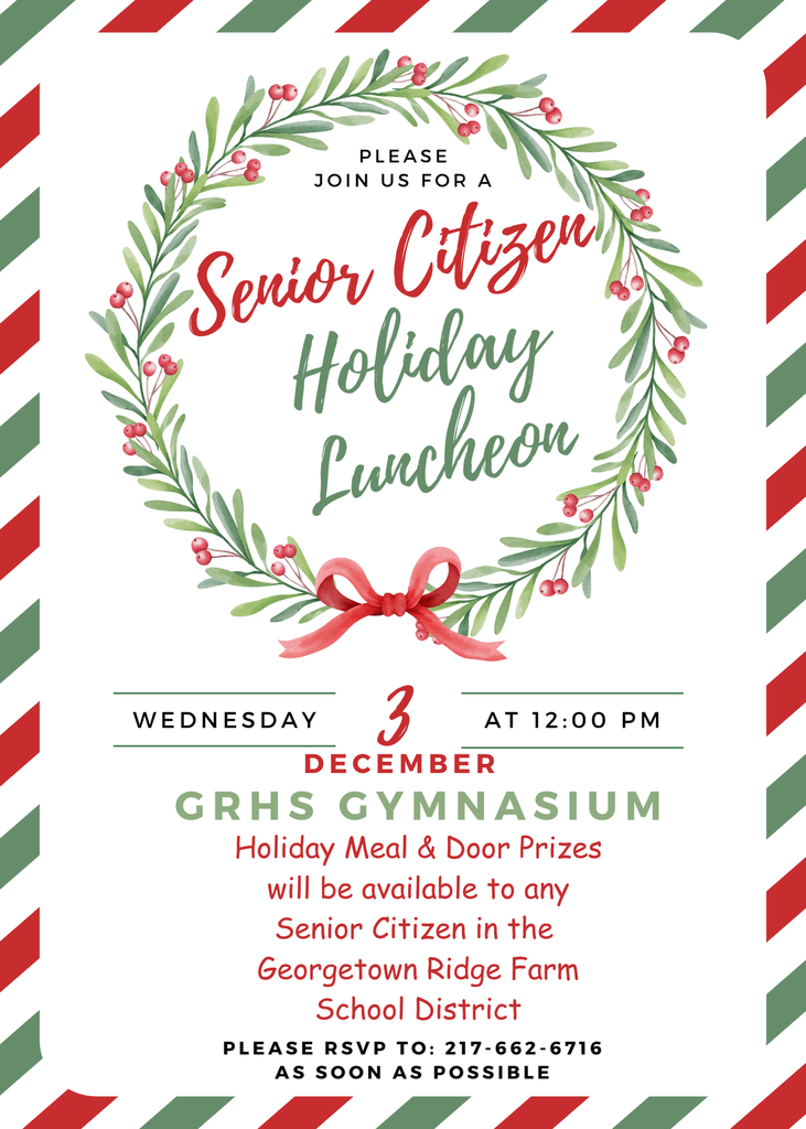 Senior Citizen Dinner 2025