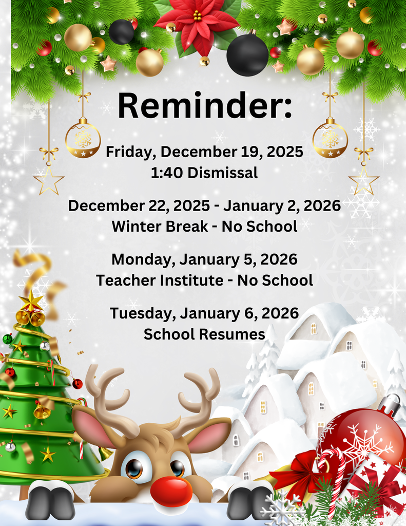 Winter Break Schedule 2025