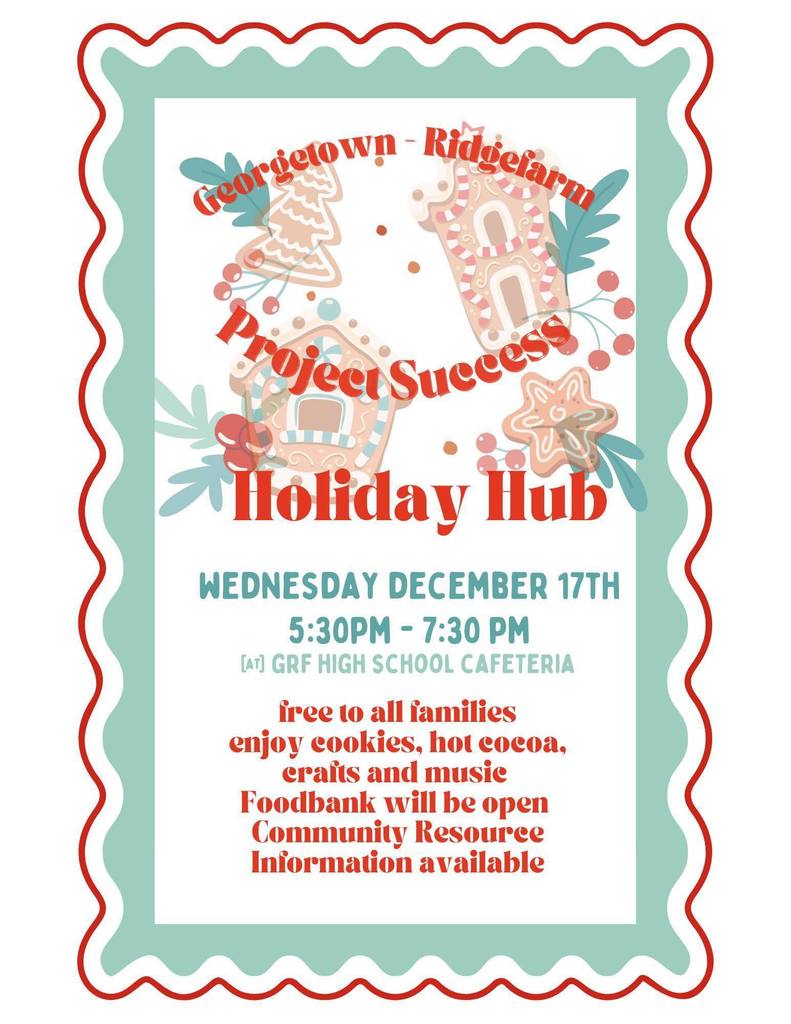Holiday Hub Flyer