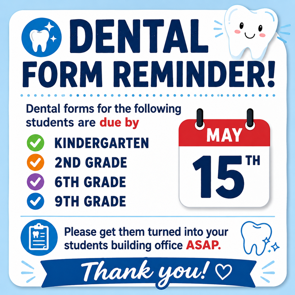 GRF Dental Form Reminder