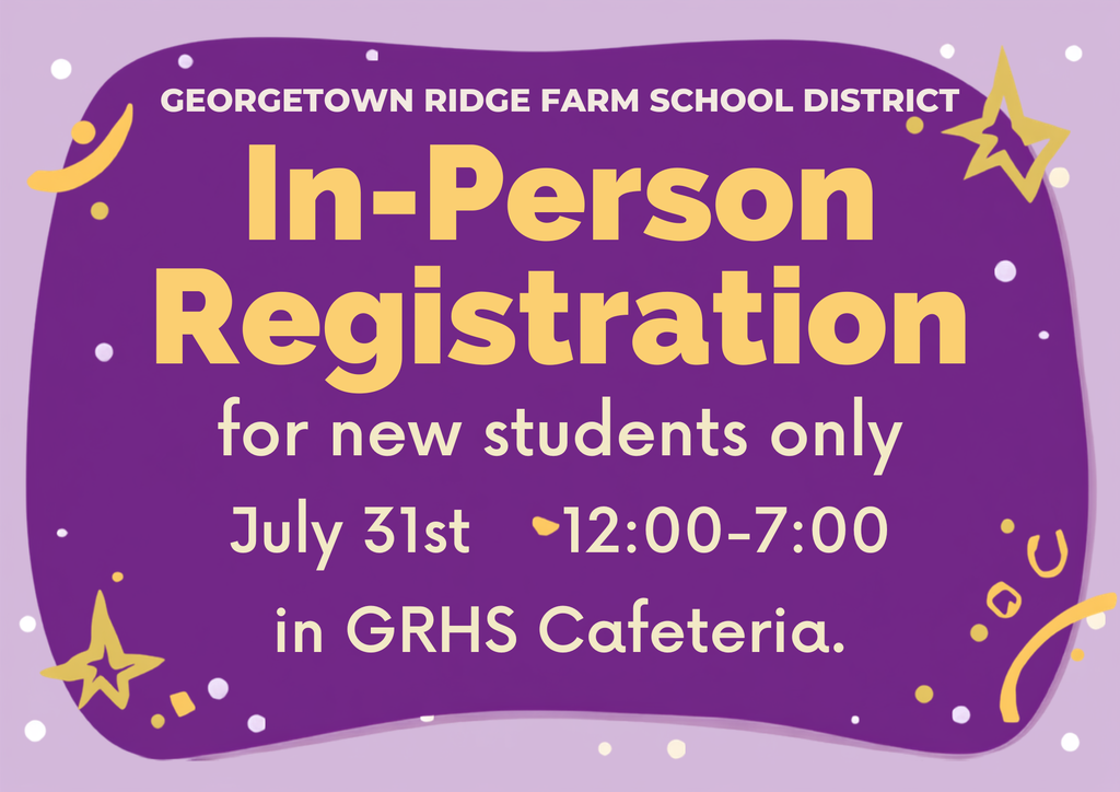 In Person Registration