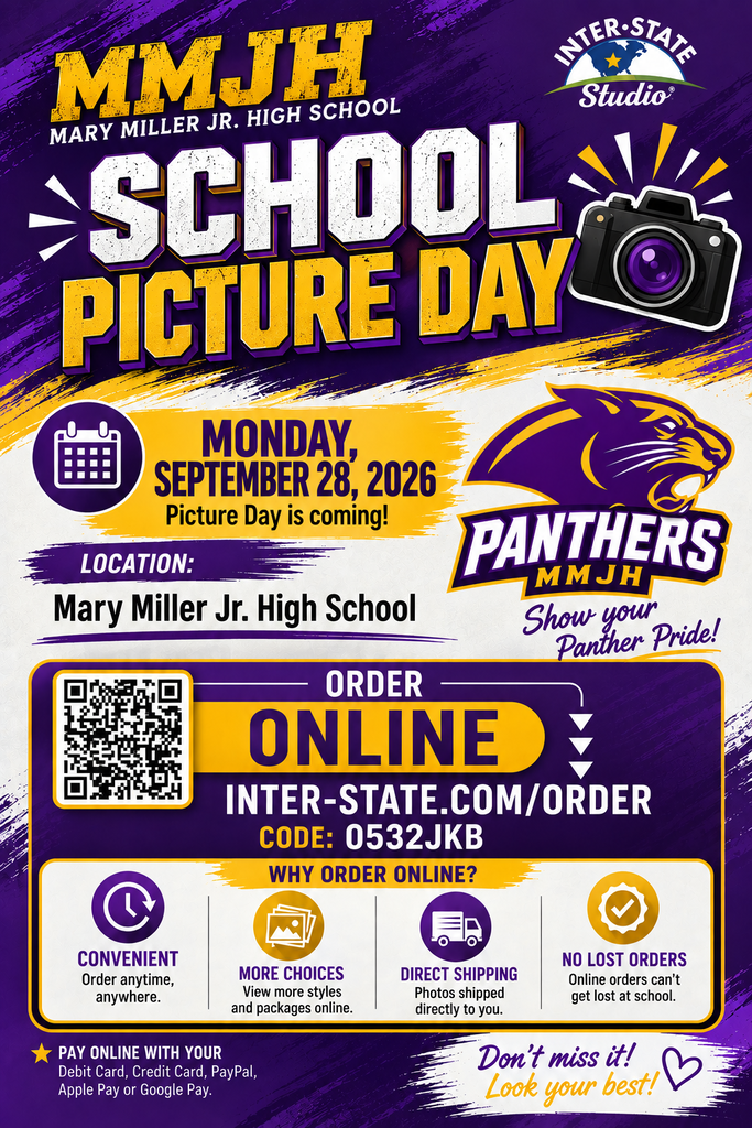 Mary Miller Junior High Picture Day