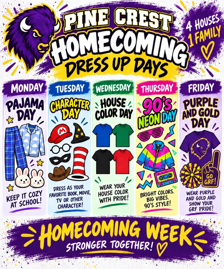 PC Homecoming Spirit Week
