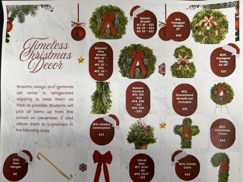 Poinsettia Fundraiser