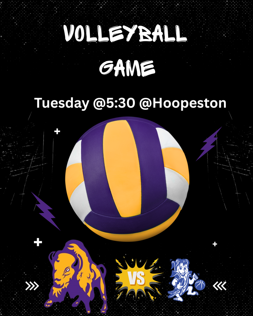 The  GRHS Buffaloes take on the Cornjerkers in Hoopeston.  JV starts at 5:30 and the varsity will follow suit. #BuffNationletsRide