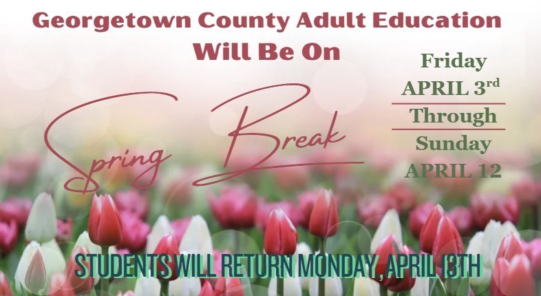 Spring Break 25 No School