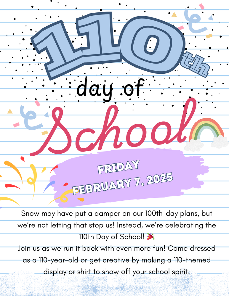 110th Day of School