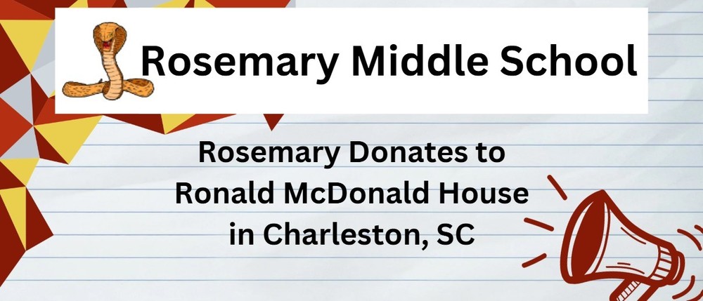Rosemary Donates to Ronald McDonald House in Charleston, SC