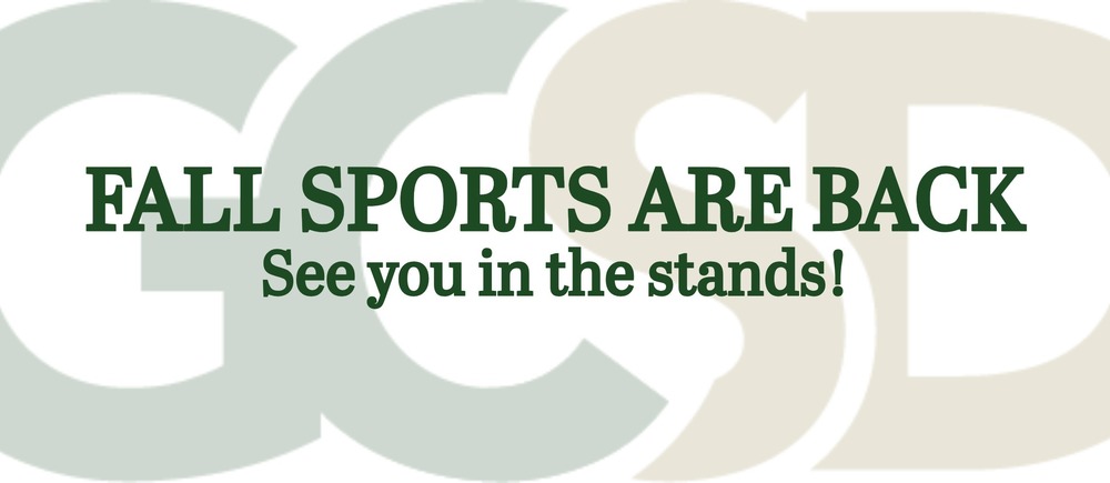 Fall Sports are Back: See you in the stands!