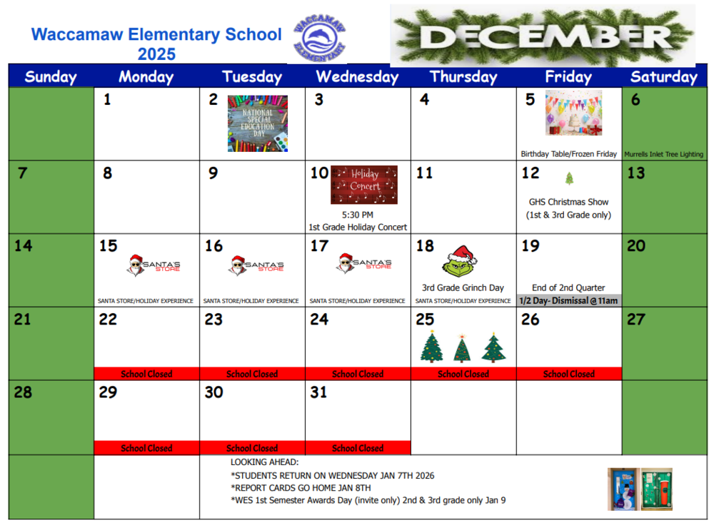 December Calendar