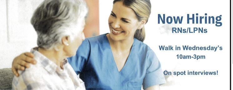 Job Listings for RN's/LPN's