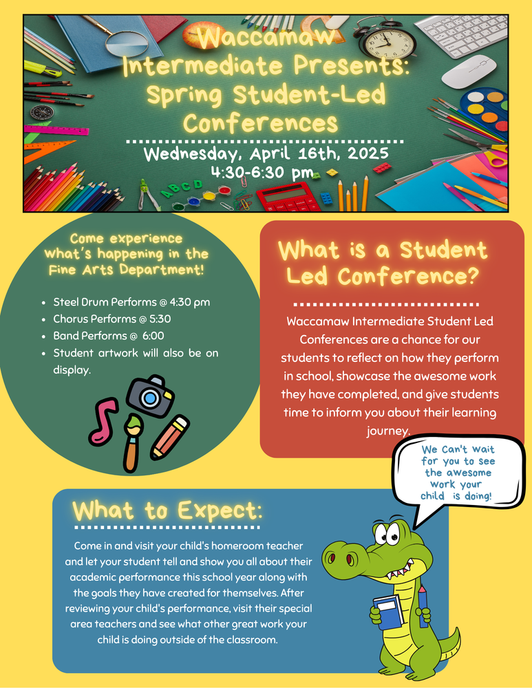 Spring Student Led Conferences