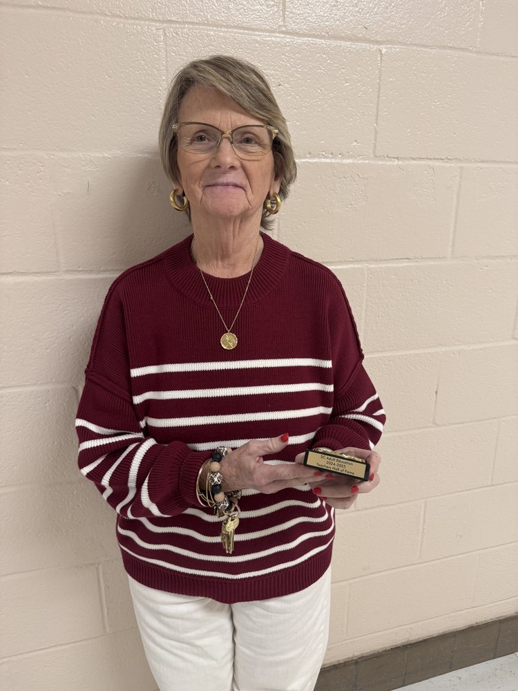 Jennifer Hagaman 10 year  with Adult Education