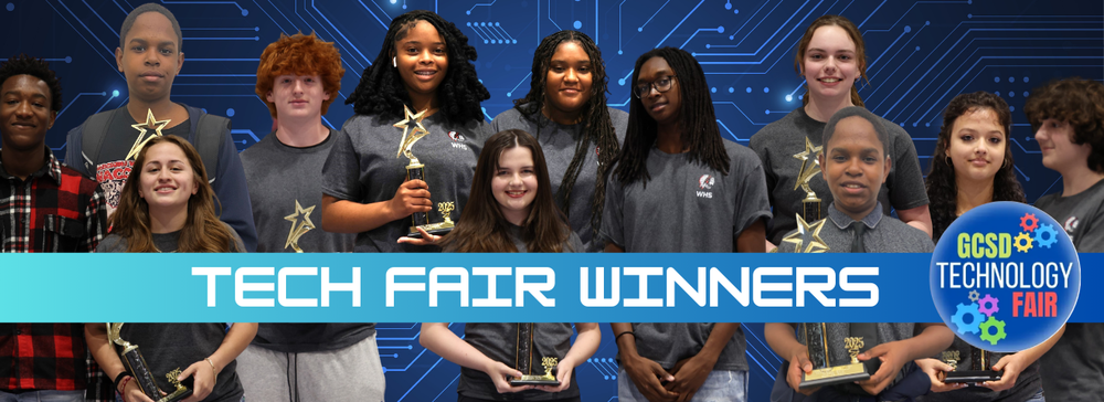 tech fair winners banner