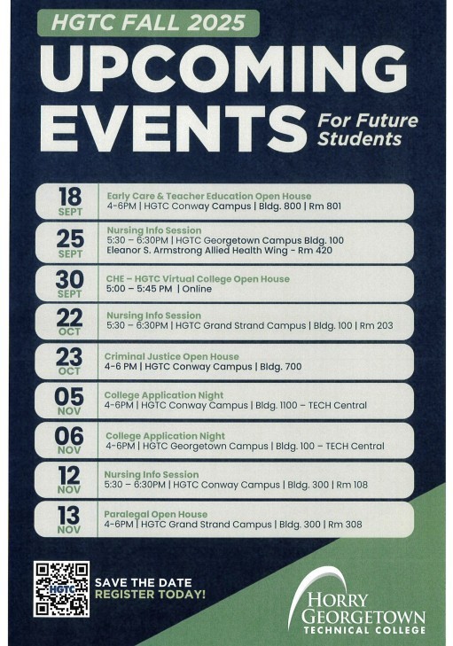 Upcoming Events HGTC