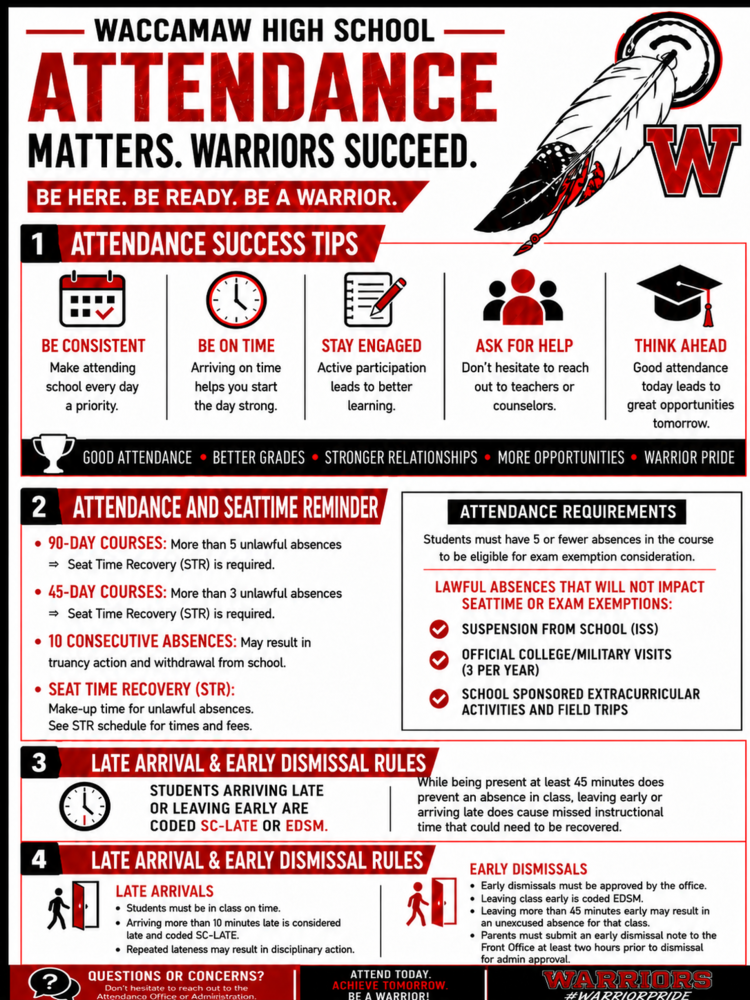 attendance matters flyer