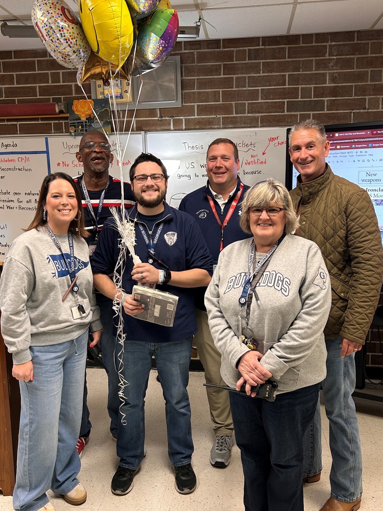Mr. Lopes, 2025-2026 GHS Teacher of the Year