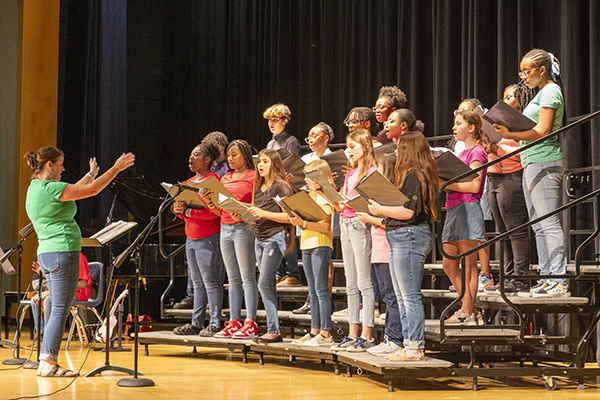 2023 Summer Beach Choral students