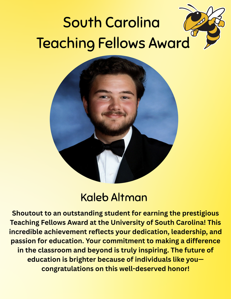 Yellow Background with student picture 