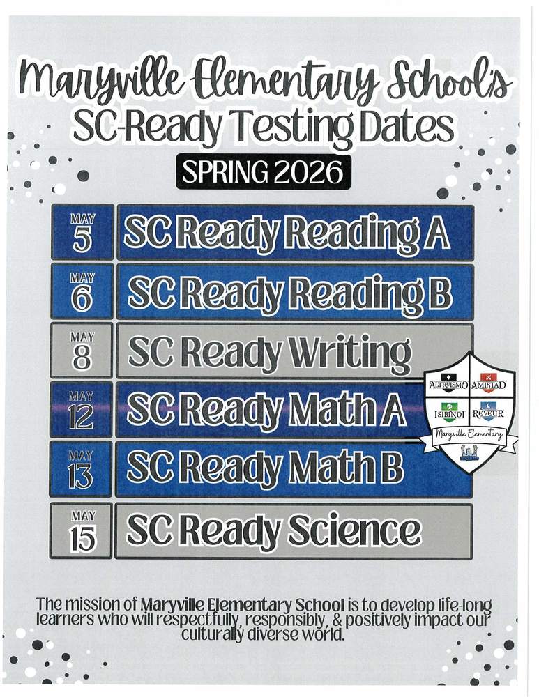 Testing Schedule