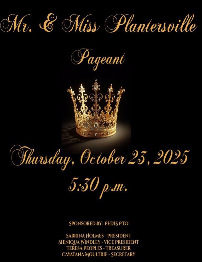 Mr. & Miss Plantersville Pageant
