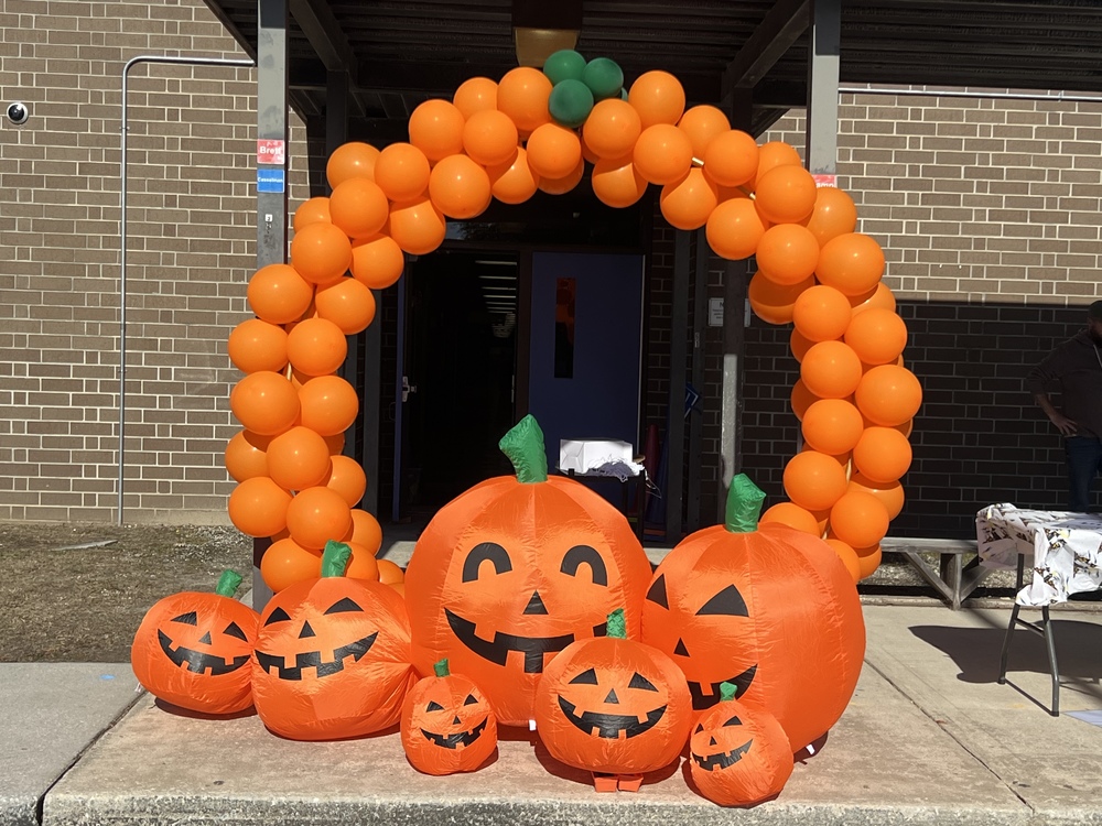 Pumpkin display from Fall Festival