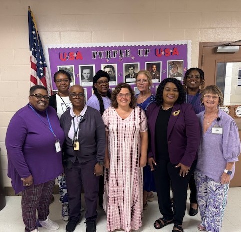 Purple  Up for Military 