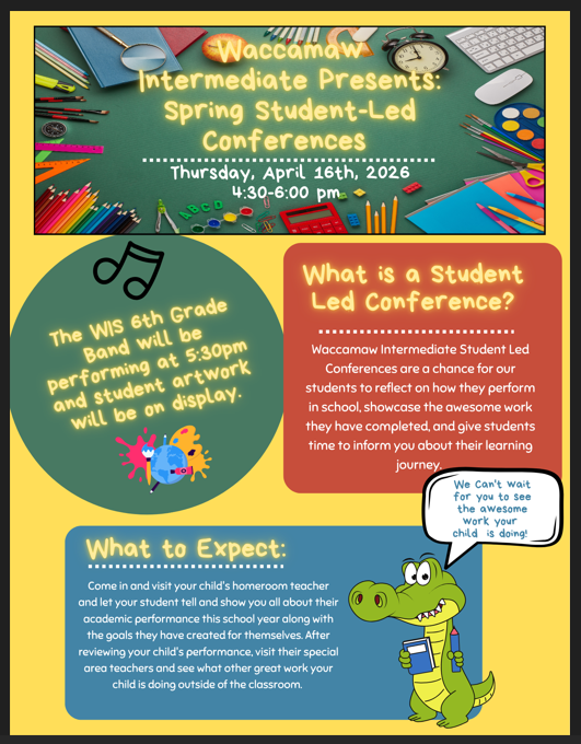 Spring Student Led Conferences