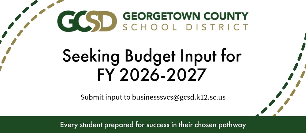 Seeking Budget Input for FY2026-2027