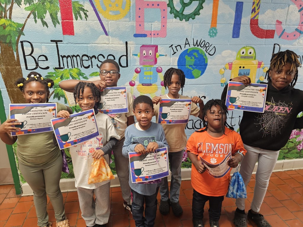 October Character Students 2024