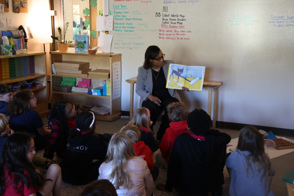 #GCSDReads (Dr. Giles) at CMCS