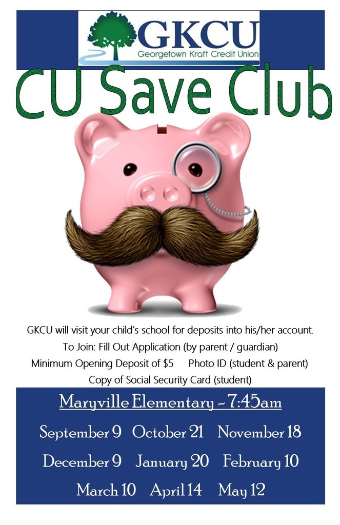 GKCU Save Club Dates for 25/26