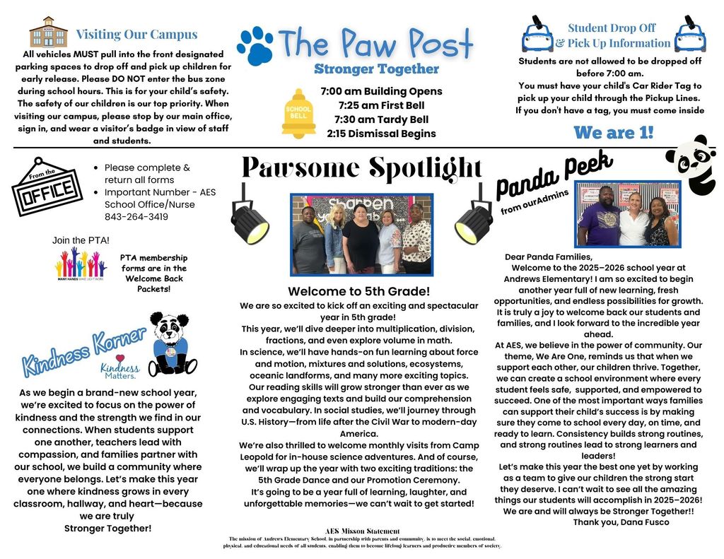 August Newsletter