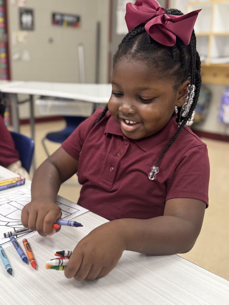 First Day oif School - student smiling