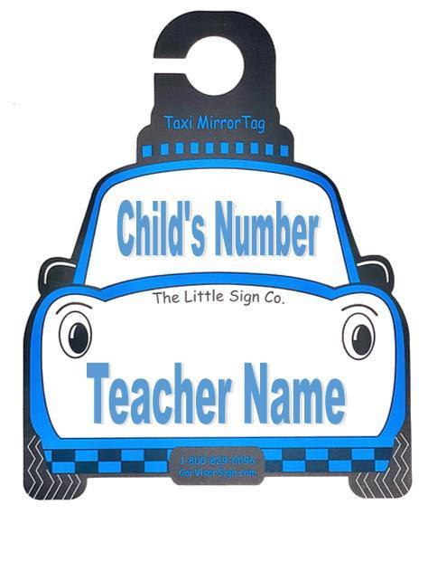 Car Rider Tag