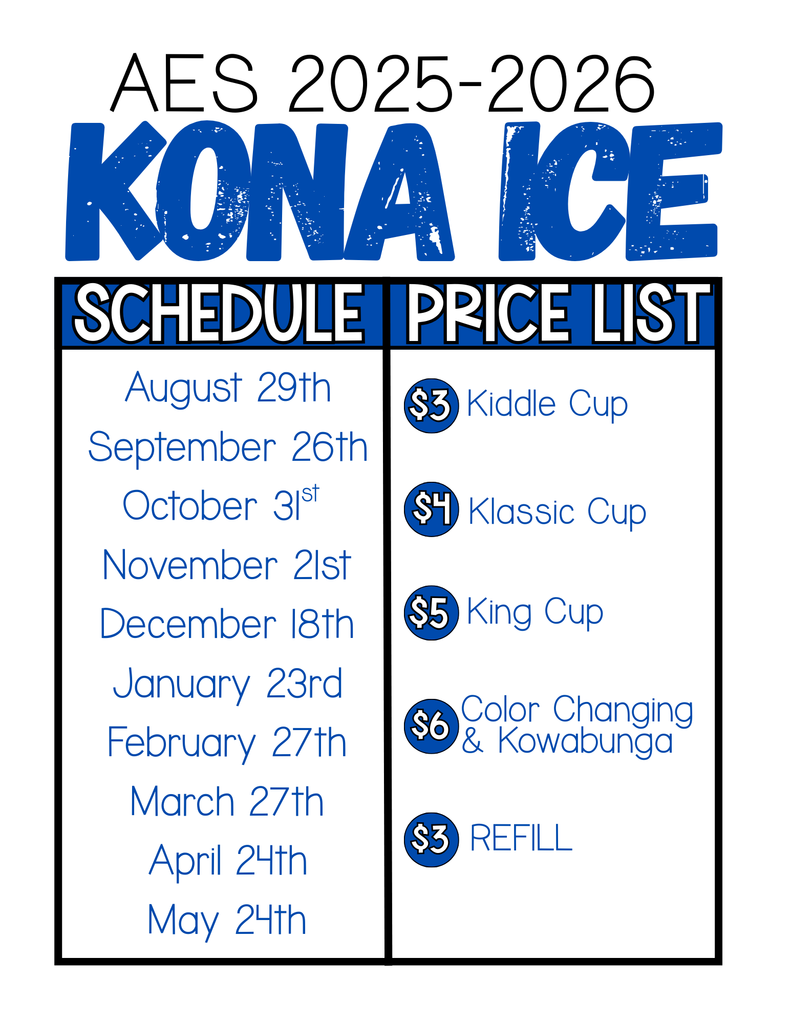 Kona Ice Days and Prices