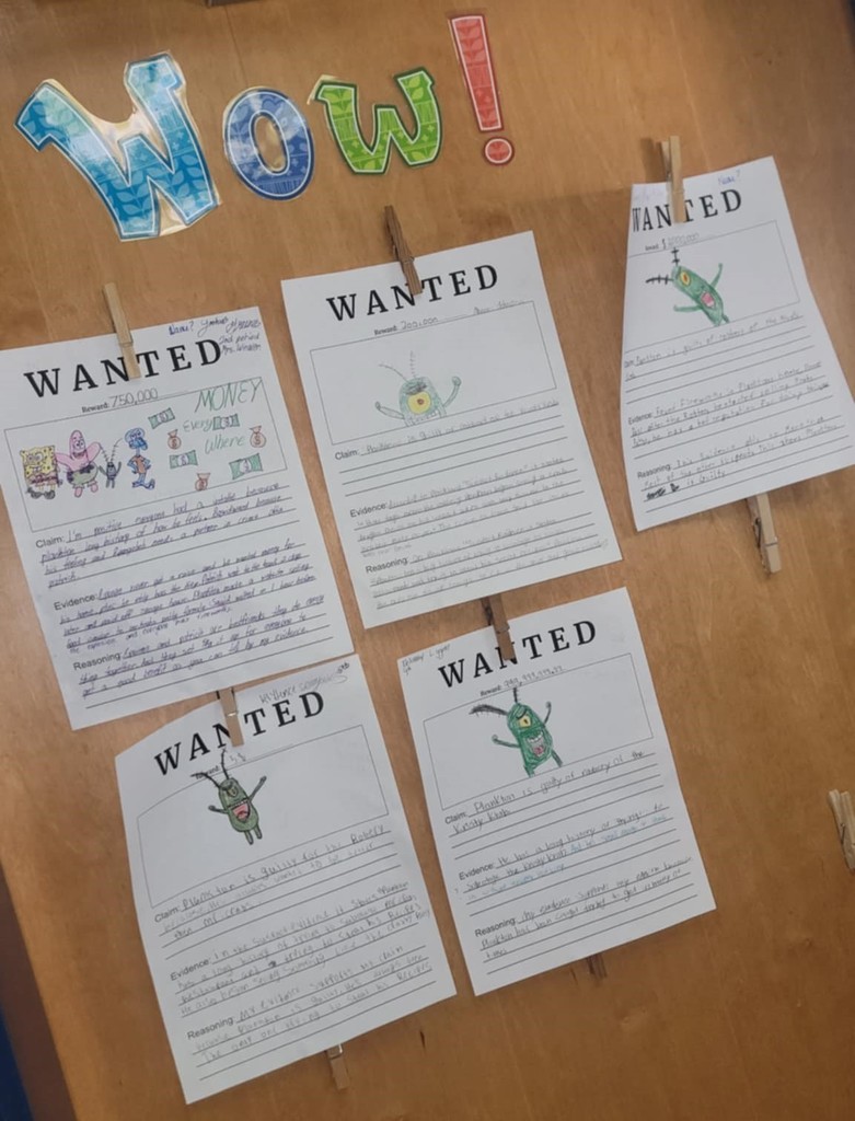 🕵️♂️ Classroom Spotlight: Mrs. Weaver’s 8th Grade Science! 🧪 💥 Robbery Under the Sea! 🌊🐠 After learning about the suspects in this ocean mystery, students put on their detective hats 🕵️♀️ and used C.E.R. to figure out who committed the crime! 🔹 C = Claim 🔹 E = Evidence 🔹 R = Reasoning These science sleuths are proving that learning can be mysterious AND fun! 🧠✨